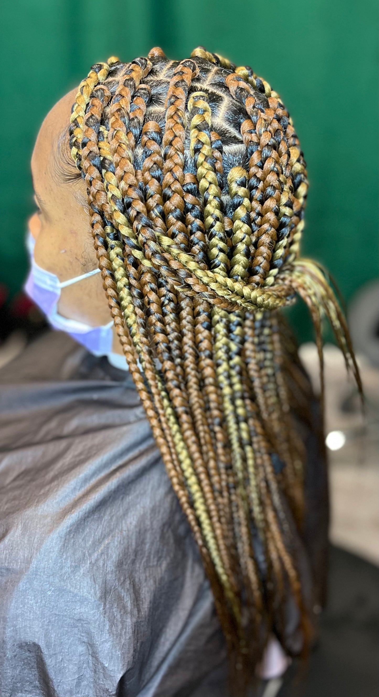 Medium Box Braids